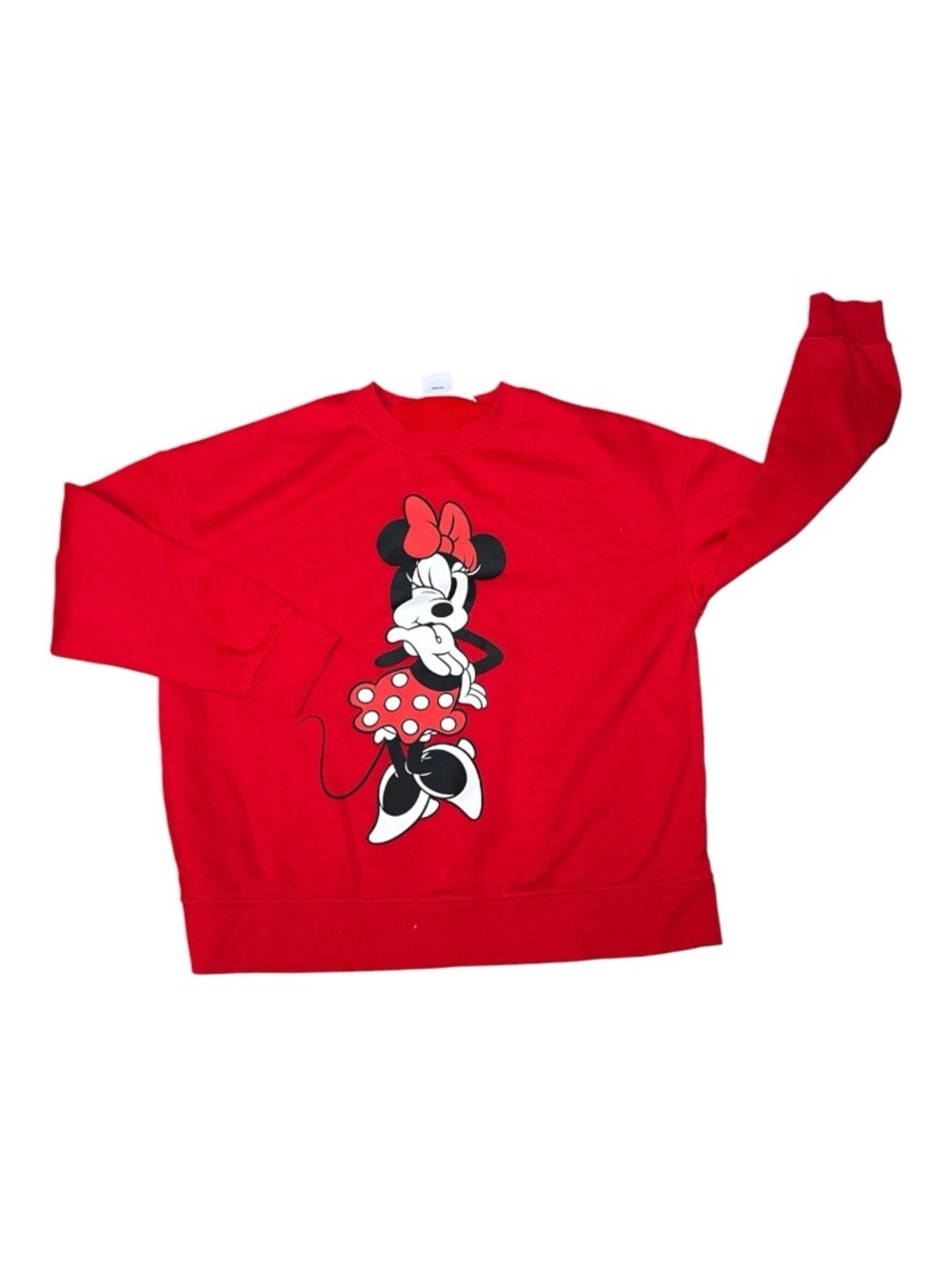 Disney Minnie Mouse Women's Sweatshirt Size Large (10/12)